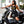 Load image into Gallery viewer, Limited Edition Black Biker Short Crop Top Set