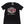 Load image into Gallery viewer, Black Bling T Shirt Silver + Red