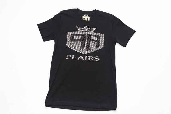 Black Bling T-Shirt Silver + Black