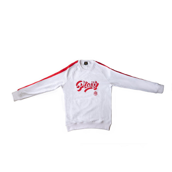 Unisex White Crewneck Set